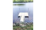 Great dock for swimming, kayaking and fishing